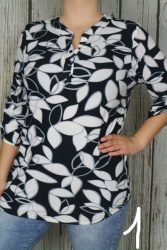 Nagyon csinos mintás  felső L, XL, 2XL ,3XL ,4XL, 5XL