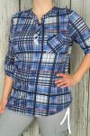 Nagyon csinos kockás felső M, L, XL, 2XL, 3XL, 4XL