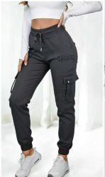 Divatos nadrág oldalzsebes díszítéssel  S/M , L/XL és XL/XXL