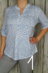 Nagyon csinos mintás felső M, L, XL, 2XL, 3XL, 4XL