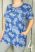 Színes mintás zsebes tunika XL, 2XL, 3XL,4XL,5XL,6XL - 5 színben 
