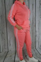 Oldalt csíkos szabadidőegyüttes M/L és xL/XXL- 4 színben 