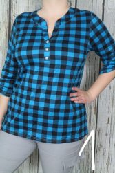 Színes mintás csinos felső  L,XL,2XL,3XL,4XL