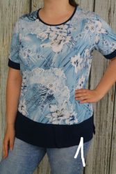 Csinos virágos virágos felső L,XL,2XL,3XL,4XL,5XL