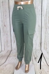 Divatos tavaszi-nyári nadrág,oldalzsebes díszítéssel M/L, XL/XXL, 3XL/4XL - fekete,szürke, khaki,drapp