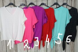 Kövekkel díszített lenge felső  L, XL, 2XL