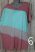 Háromszínű nagyméretű  felső ( mellb 146 cm) 