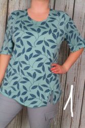 Nagyon csinos mintás felső M, L, XL, 2XL, 3XL, 4XL