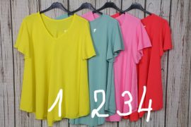 Színes lenge felső - 12 színben