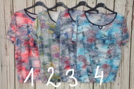 Nagyon csinos mintás felső -dereka gumírozott M, L, XL, 2XL, 3XL ,4XL