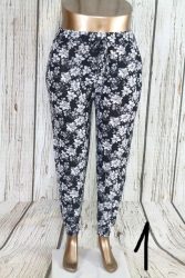 Virágos nyári zsebes nadrág M/L, XL/XXL ,3XL/4XL, 5XL/6XL