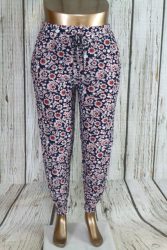 Virágos nyári zsebes nadrág M/L, XL/XXL ,3XL/4XL, 5XL/6XL