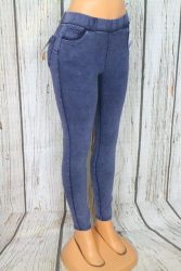 Rugalmas anyagú farmerhatású nadrág S, M, L, XL ,2XL fekete és kék -kicsi méretezés 