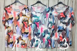 Színes mintás moletti felső 4XL, 5XL, 6XL ,7XL ,8XL