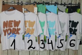 Rugalmas anyagú feliratos bambusz szett M/L és XL/XXL