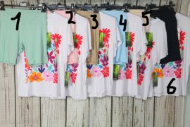 Rugalmas  anyagú virágos  bambusz szett. S/M és L/XL  - 6 színben